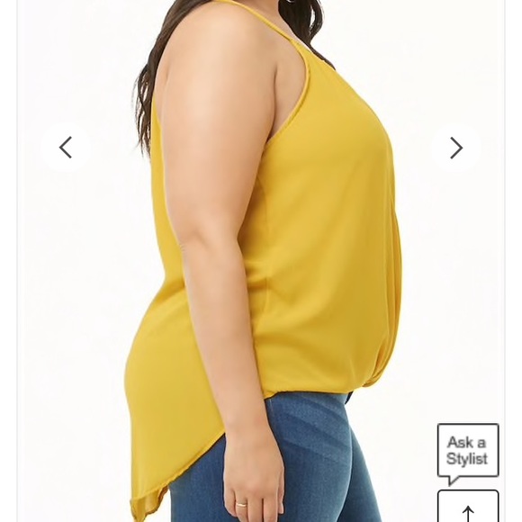 Plus Size High-Low Cami - Picture 4 of 5